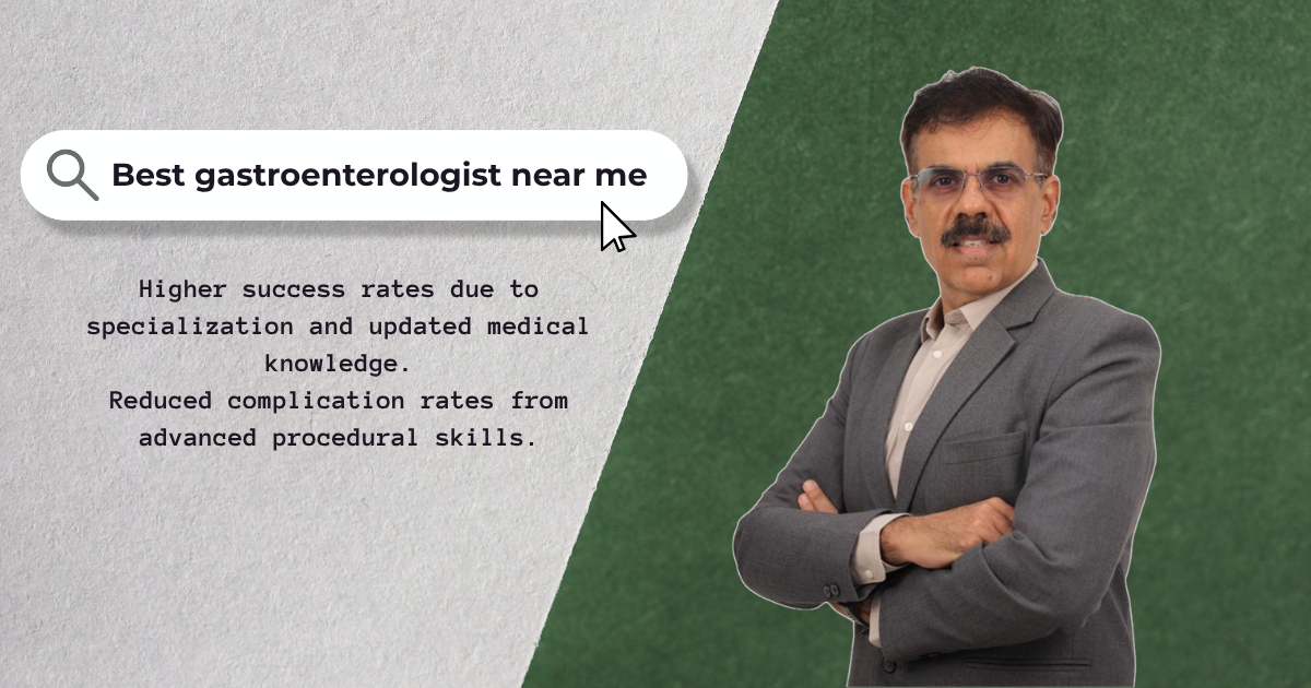 Dr. Ashish Sethi a best gastroenterologist near me in Vadodara.